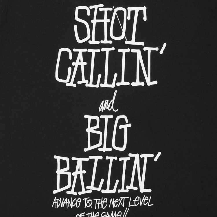 Stussy Shot Callin' And Big Ballin' Tee 'Black'