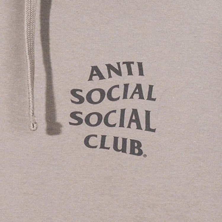 Anti Social Social Club Cancelled Hoodie 'Cement'