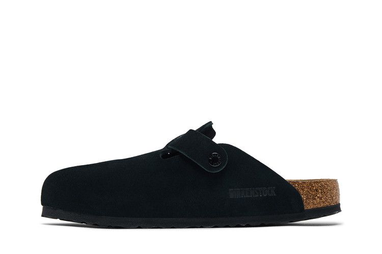 Birkenstock Boston Soft Footbed Narrow 'Black'