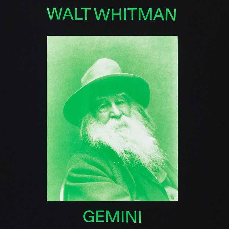 GOAT Walt Whitman Gemini Tee