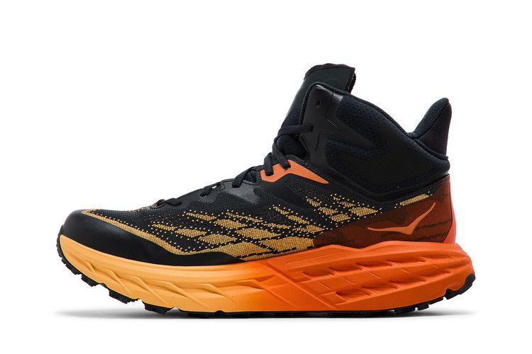HOKA Speedgoat 5 Mid GORE-TEX 'Blue Graphite Amber Yellow'