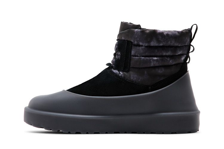 UGG Classic Mini Lace-Up Weather Smokescreen Boot 'Black'