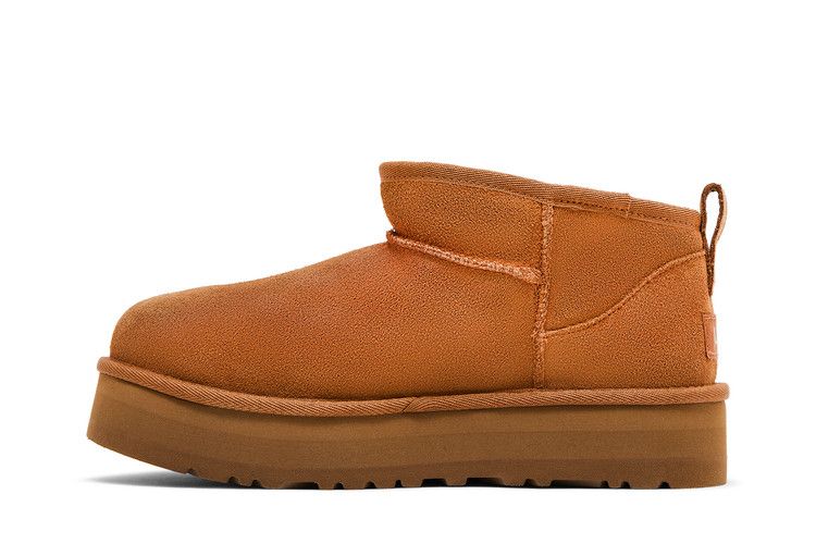 UGG Classic Ultra Mini Platform Boot Kids 'Chestnut'