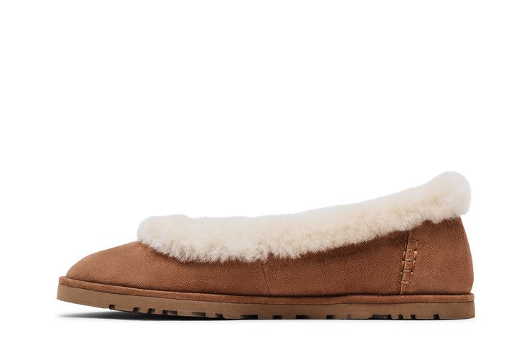 UGG Wmns Zora Ballet Flat 'Chestnut'