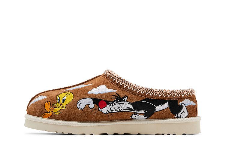 Palace x Looney Tunes x UGG Tasman Slipper 'Chestnut'