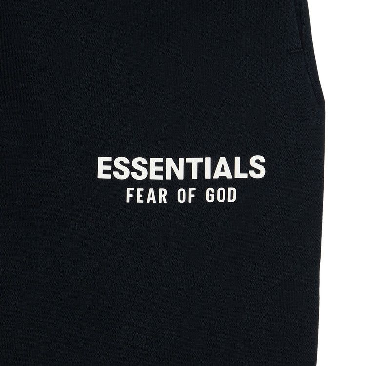 Fear of God Essentials Classic Fit Fleece Sweatpant 'Jet Black'