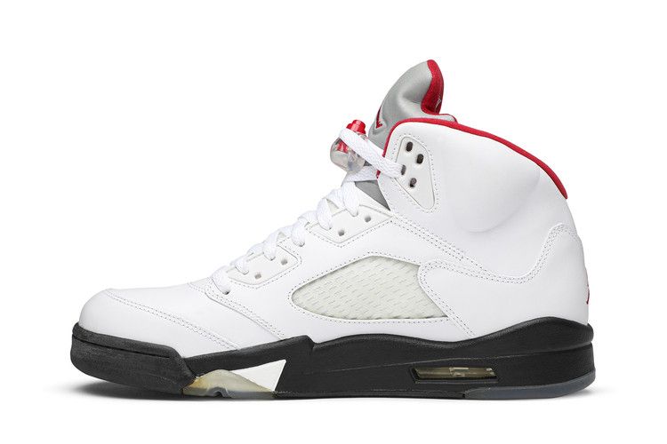 Air Jordan 5 Retro 'White Fire Red' 2013