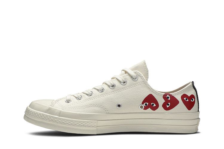 Comme des Garçons Play x Converse Chuck 70 Low Top 'Multi Heart'