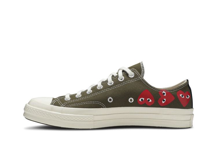 Comme des Garçons Play x Converse Chuck 70 Low Top 'Multi Heart'