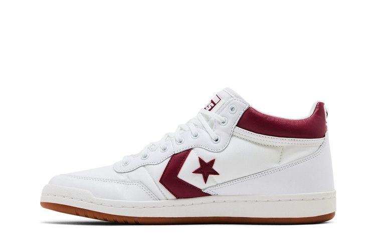 Converse Fastbreak Pro Leather Mid 'White Team Red Gum'