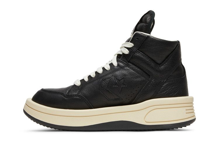 Rick Owens x Converse DRKSHDW TURBOWPN Mid 'Black Cloud Cream'