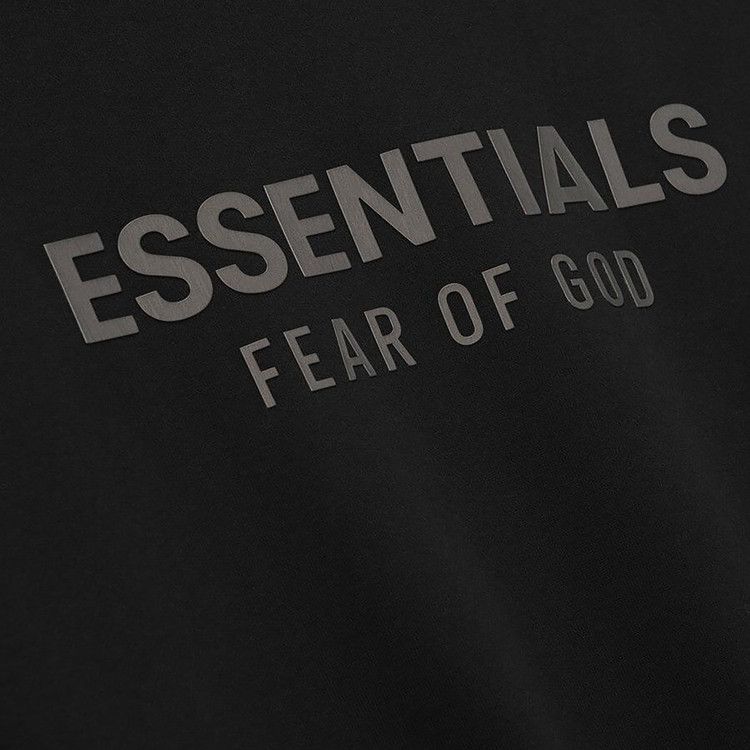 Fear of God Essentials Classic Crewneck Sweatshirt 'Jet Black'