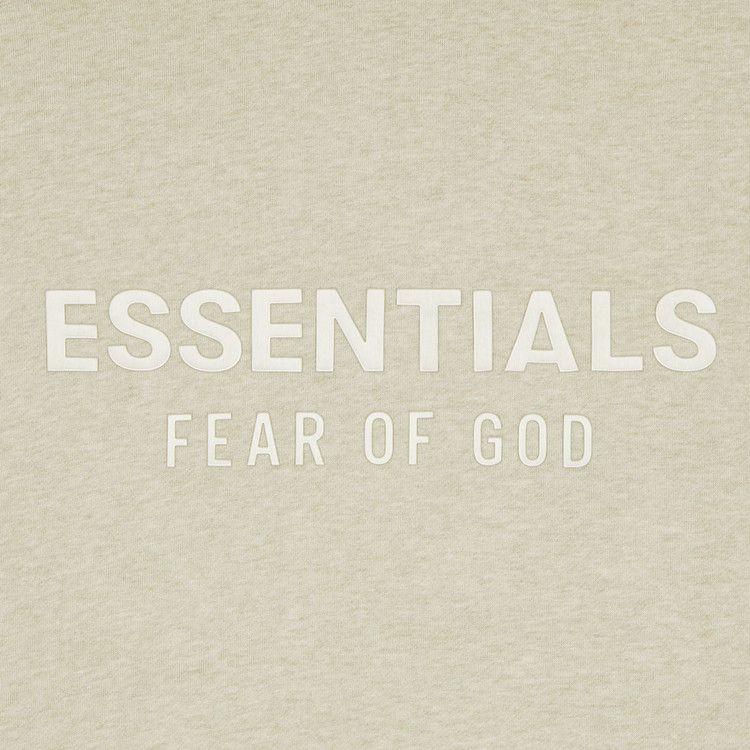 Fear of God Essentials Classic Full Zip Hoodie 'Heather Stone'