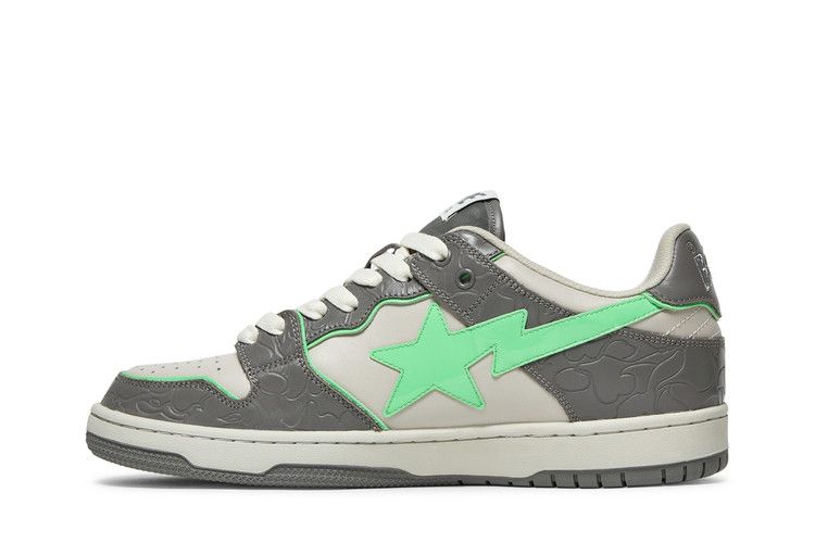 BAPE Sk8 Sta 'Grey Green'