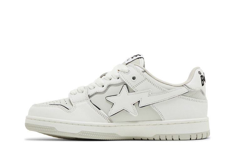 BAPE Wmns Sk8 Sta #3 L 'White Silver'