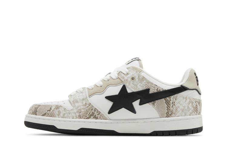 BAPE Sk8 Sta #1 'Beige Snakeskin'