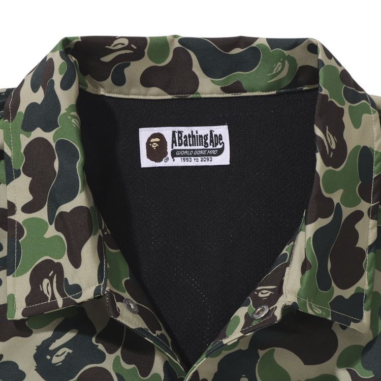 BAPE ABC Camo NYC Logo Coach Jacket 'Green'