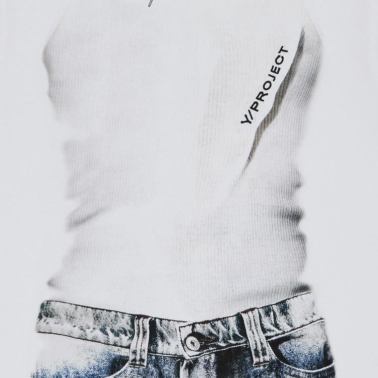 Y/Project Trompe L'Oeil T-Shirt 'White'