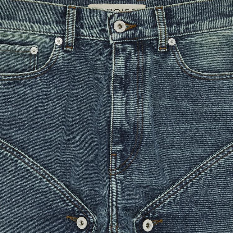 Y/Project Evergreen Snap Off Jeans 'Vintage Blue'