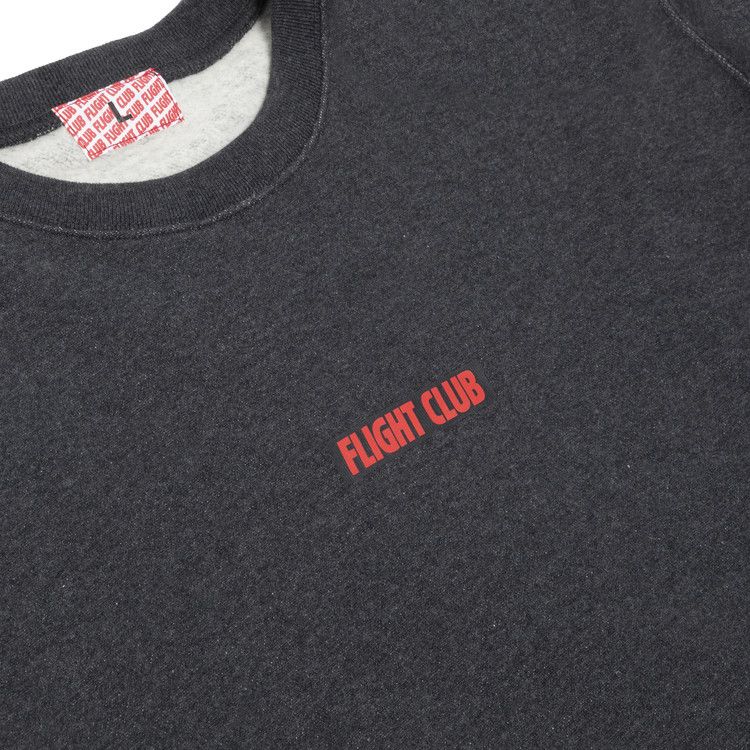 Flight Club Oversized Logo Crewneck 'Dark Gray'