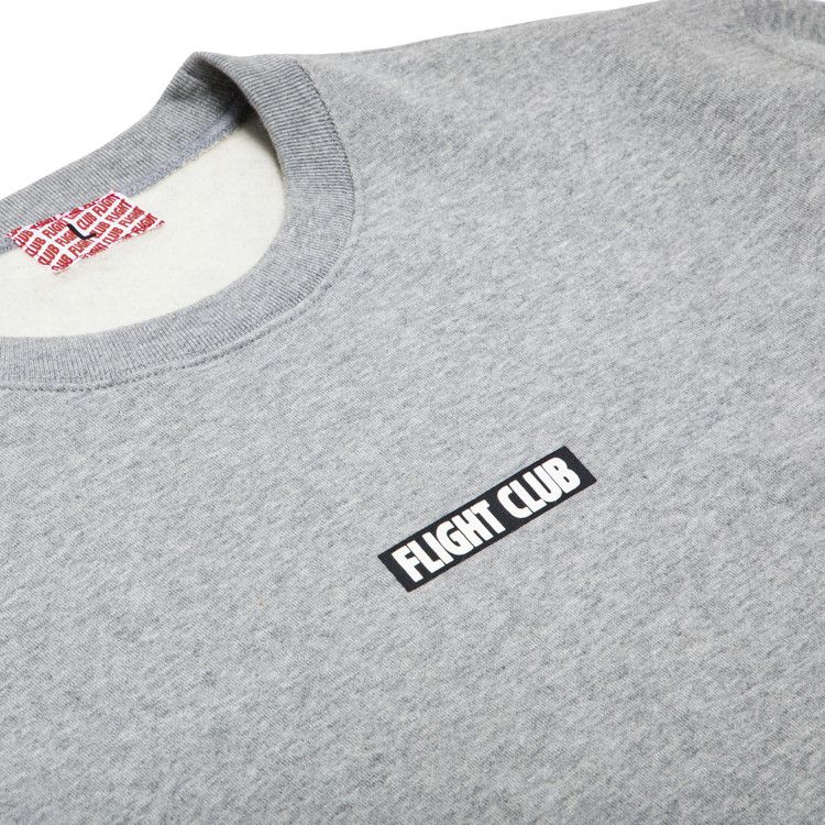 Flight Club Oversized Logo Crewneck 'Gray'