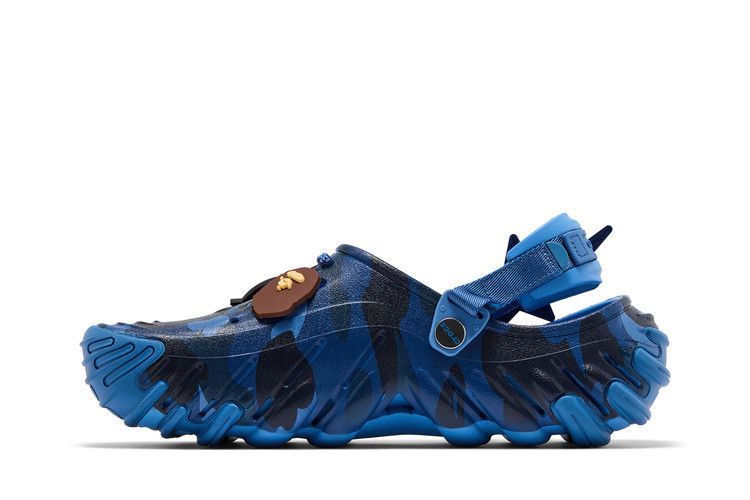 BAPE x Crocs Echo RO Clog 'Blue Camo'