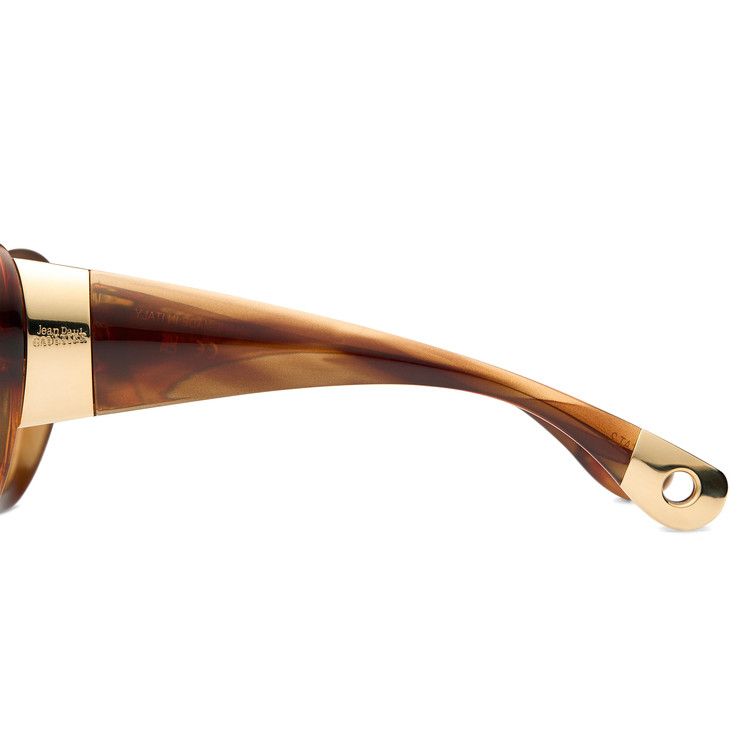 Jean Paul Gaultier Parisian Cat Sunglasses 'Brown/Ecaille'