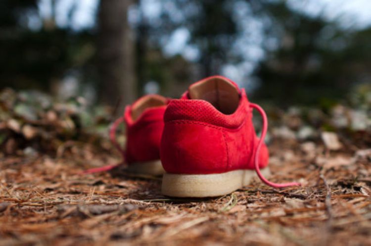 Ronnie Fieg x Clarks Kildare 'Poppy Red'