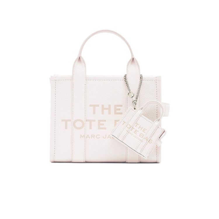 Marc Jacobs Nano Tote Charm Bag 'Cotton/Silver'