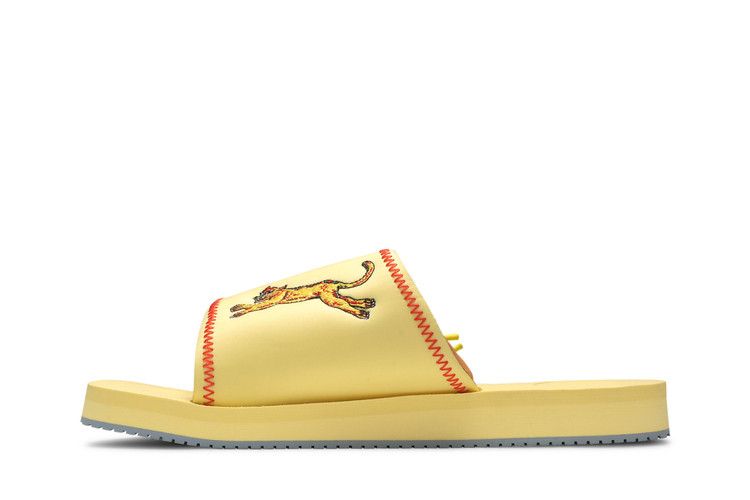 KidSuper Studios x Puma Wilo Slide 'Yellow Peach Beige'
