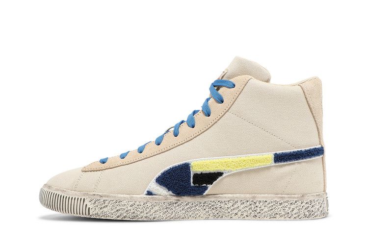 Black Fives x Puma Clyde Mid 'Creme Brulee'