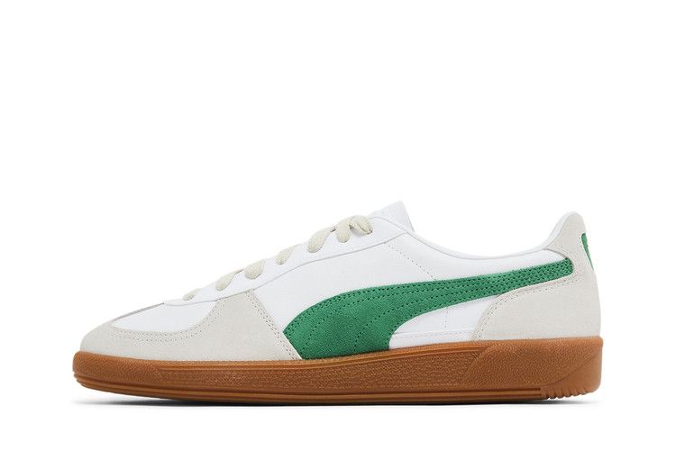 Puma Palermo Leather 'White Archive Green Gum'