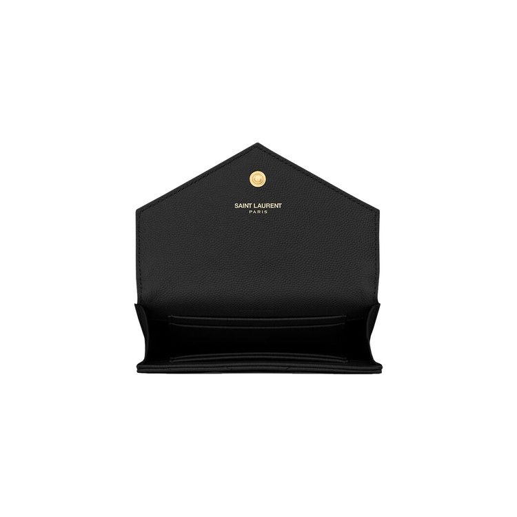 Saint Laurent Monogram Compact Wallet 'Nero'