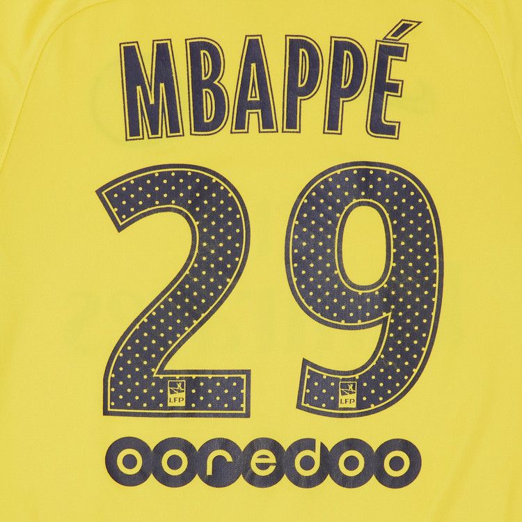 Pre-Owned Paris Saint-Germain Mbappé #29 Away Stadium Jersey 'Yellow'