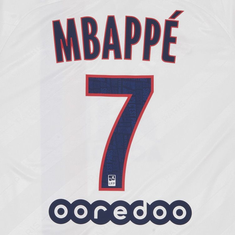Pre-Owned Paris Saint-Germain Mbappé #7 Third Stadium Jersey 'White'