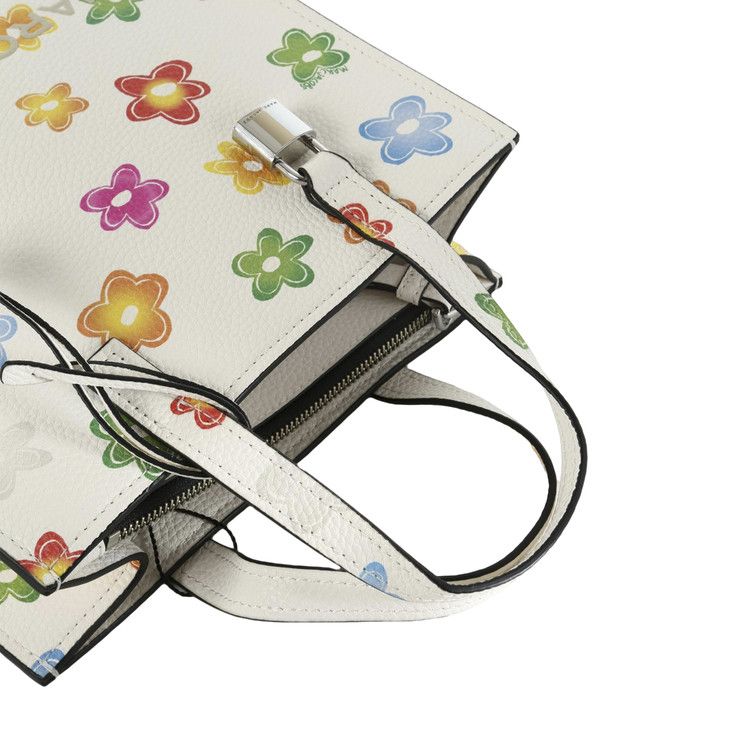 Marc Jacobs Mini Wild Daisy Bold Grind Bag 'White/Multicolor'