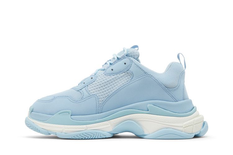 Balenciaga Triple S Sneaker 'Allover Logo - Light Blue'