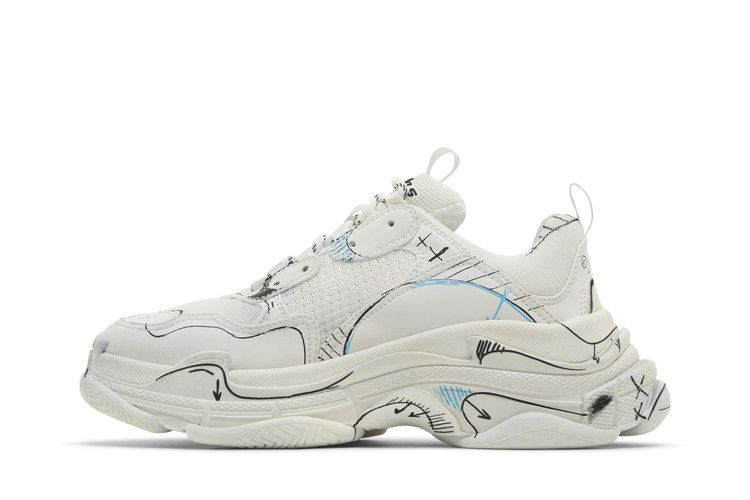 Balenciaga Triple S Sneaker 'Sketch - White'