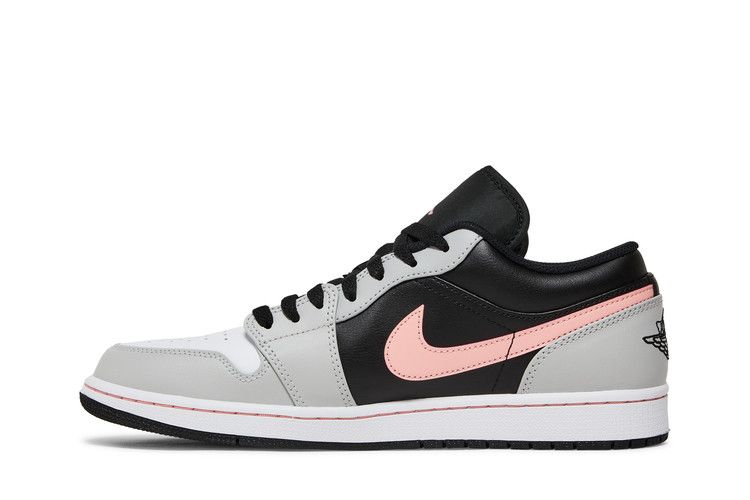 Air Jordan 1 Low 'Grey Fog Bleached Coral'