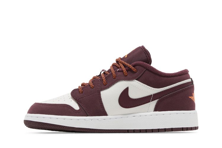 Air Jordan 1 Low GS 'Night Maroon'
