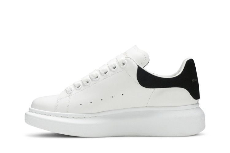 Alexander McQueen Wmns Oversized Sneaker 'White Black' 2019