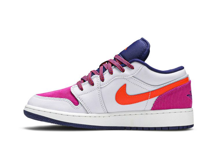 Air Jordan 1 Low GS 'Fire Pink Hyper Crimson'