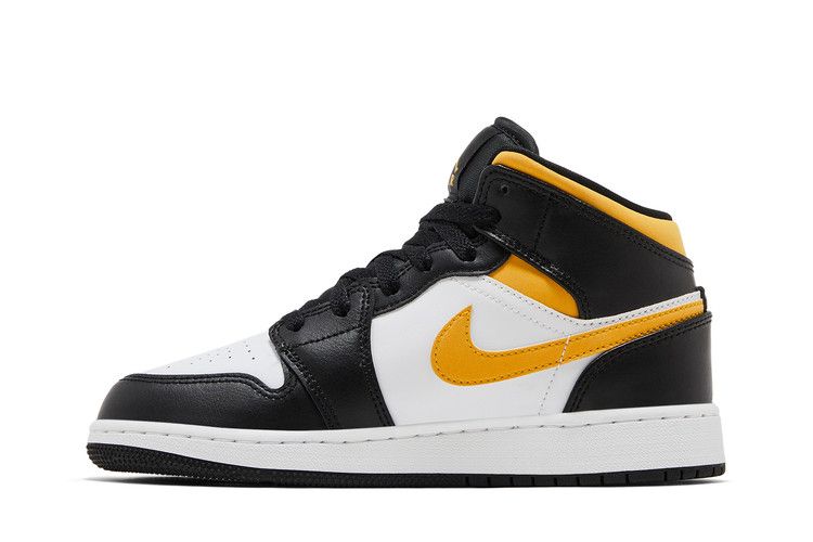 Air Jordan 1 Mid GS 'Black University Gold'