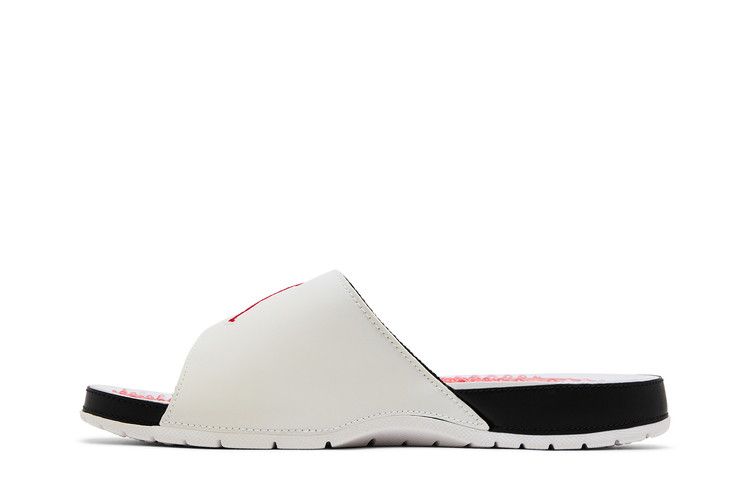 Air Jordan Hydro 5 Retro Slide 'White Fire Red'