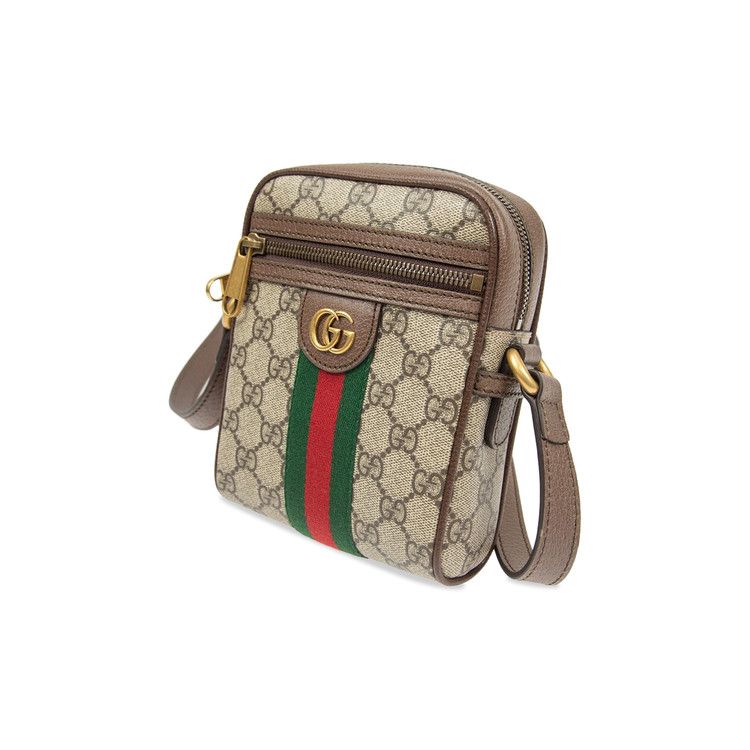 Gucci GG Supreme Ophidia Shoulder Bag 'Beige'