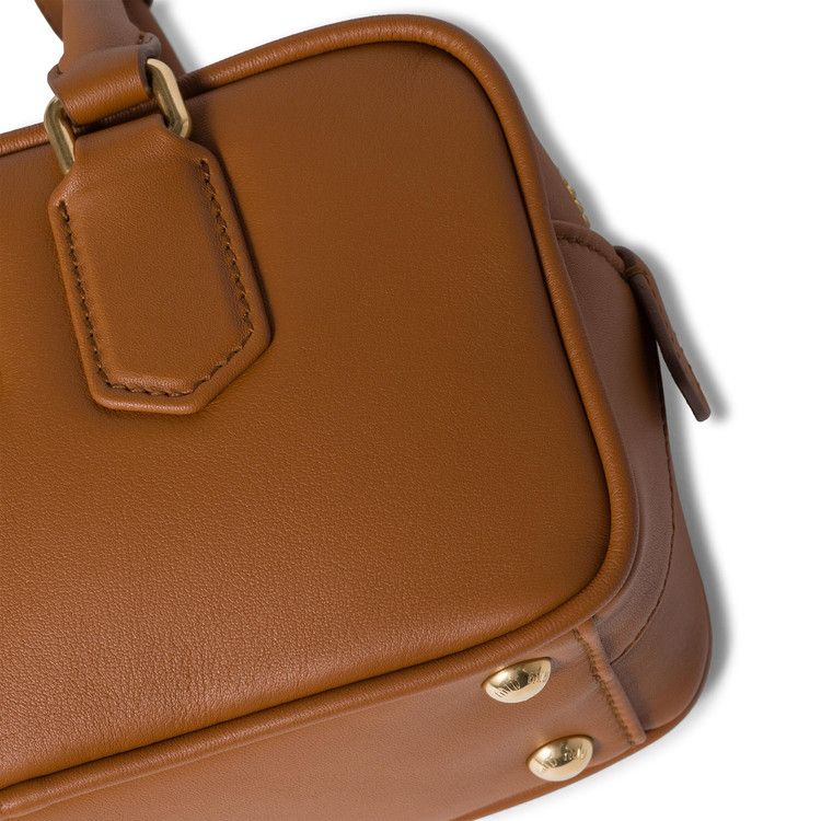 Miu Miu Arcadie Leather Bag 'Cognac'