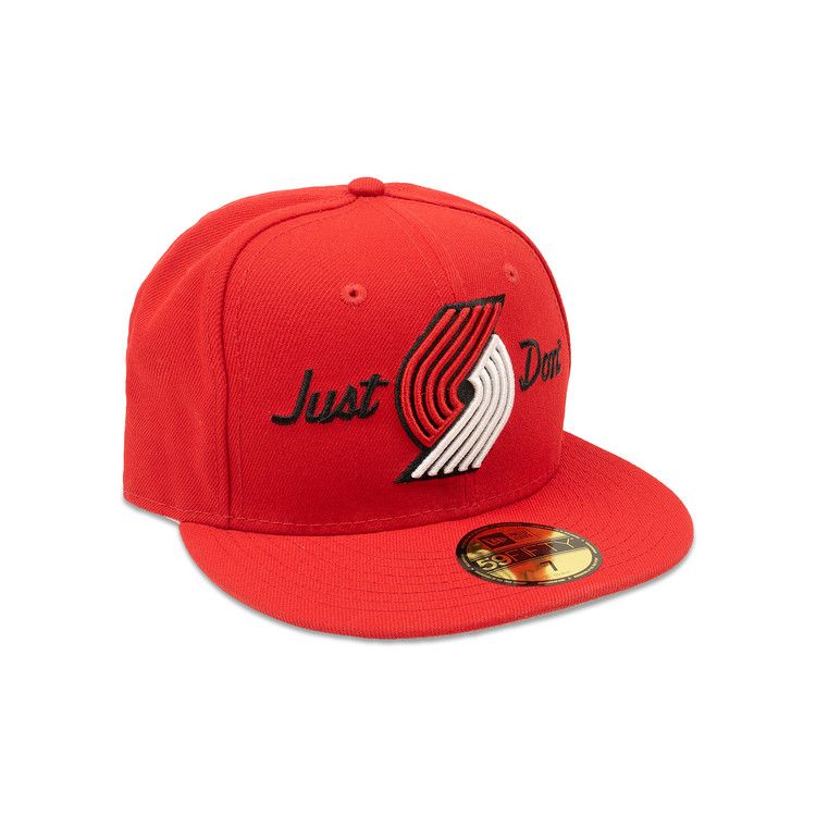 Just Don x New Era Portland Trailblazers 59FIFTY Cap 'Red'