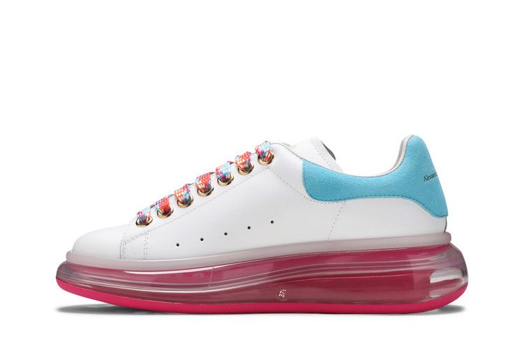 Alexander McQueen Wmns Oversized Sneaker 'White Pink'