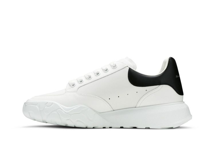 Alexander McQueen Wmns Oversized Court Trainer 'White Black'