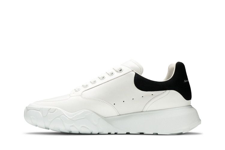 Alexander McQueen Oversized Court Trainer 'White Black'